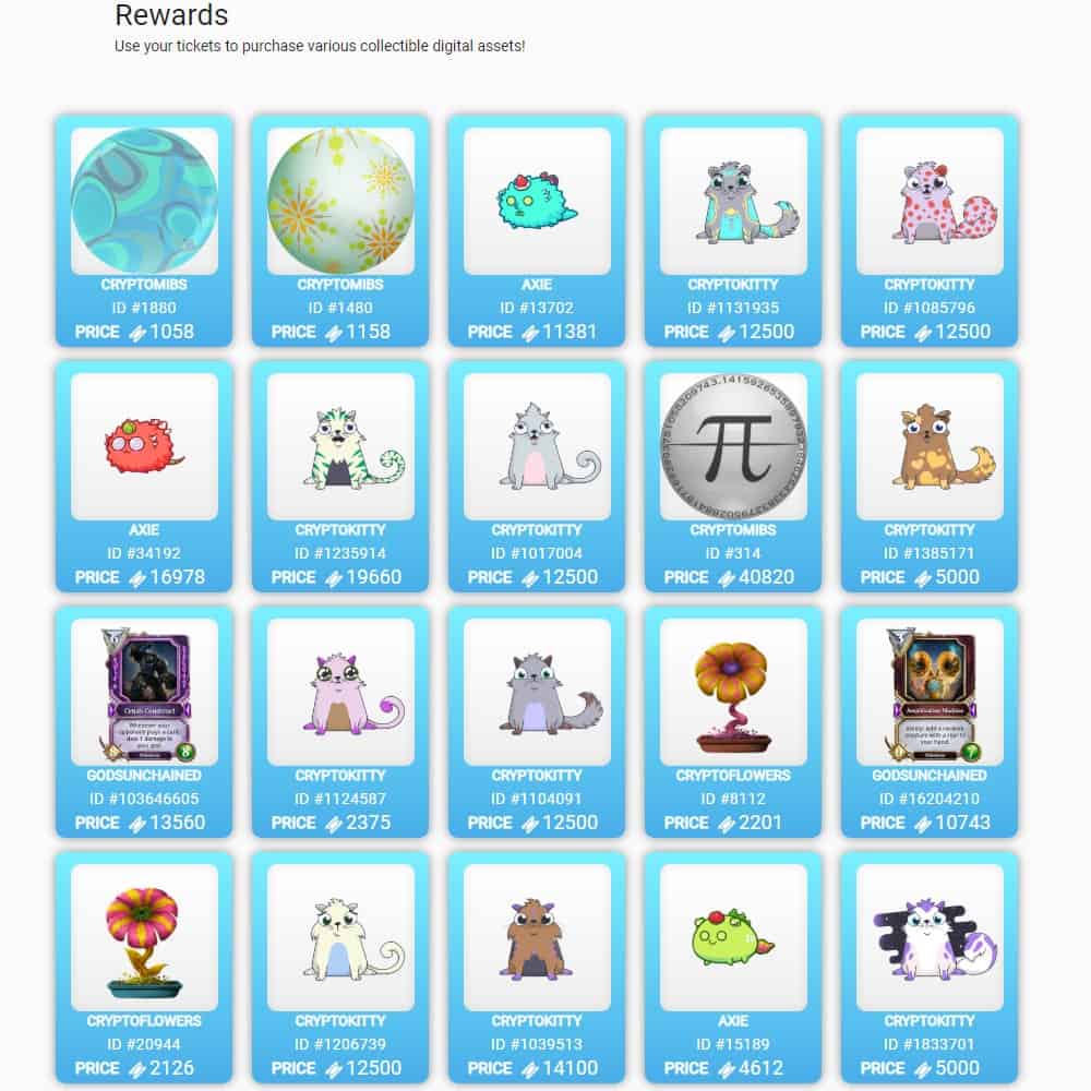 Cryptomibs rewards store It's time for the CryptoMibs Platform Review, a platform that brings up nostalgic memories with the glass marbles we used to play as kids, but in their digital form. The platform contains a variety of aspects that include mini-games, a marketplace, a reward system with free daily tickets, and some other interesting features that I am going to review in this article.