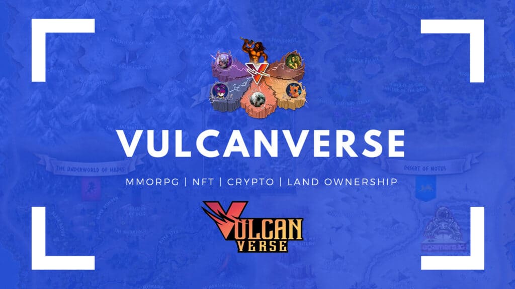 Vulcanverse MMORPG NFT Crypto Game.