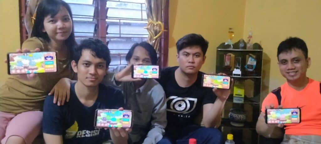 A Team of Indonesian Axie Infinity players