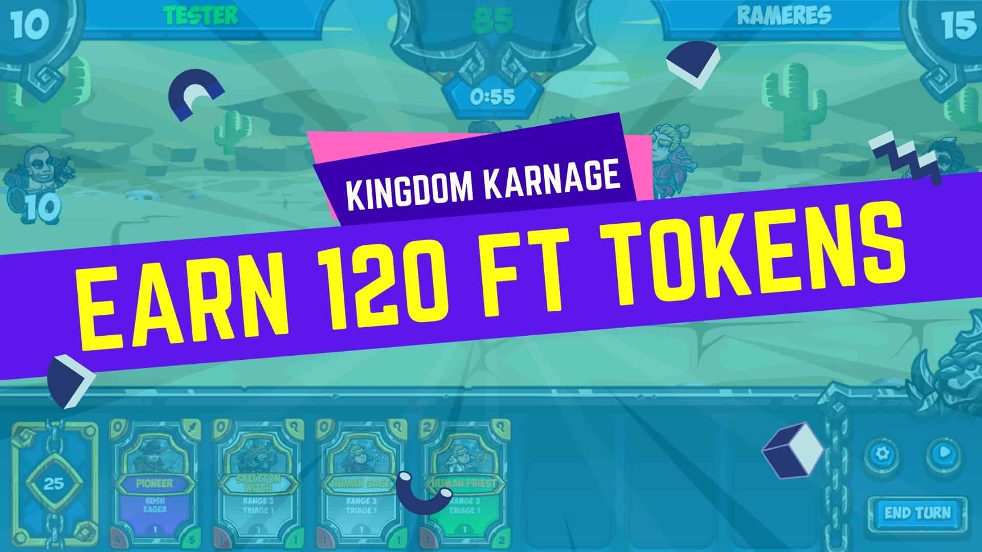Play Kingdom Karnage & Earn 120 JENJ-Backed Tokens