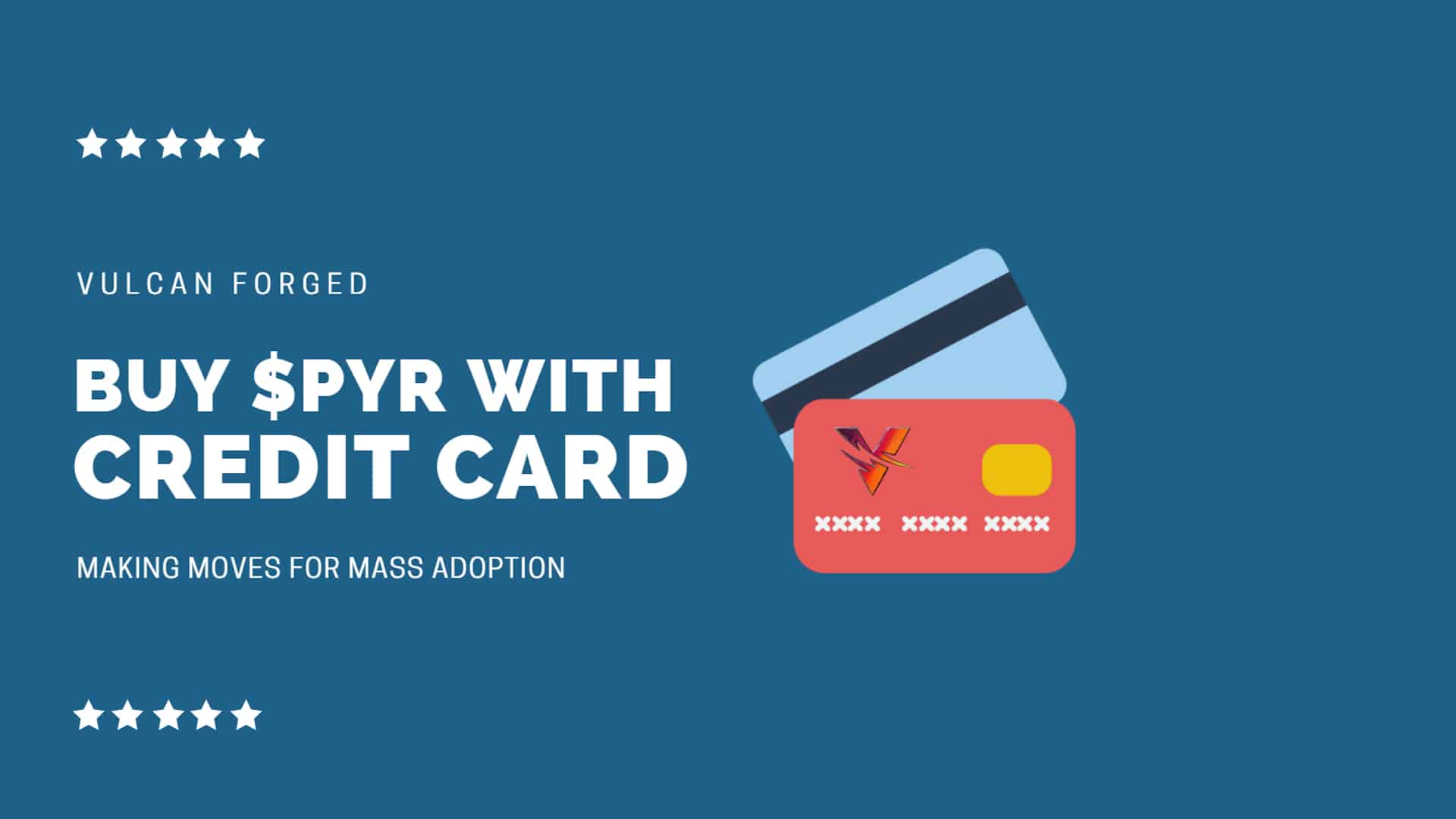 Buy pyr with credit card