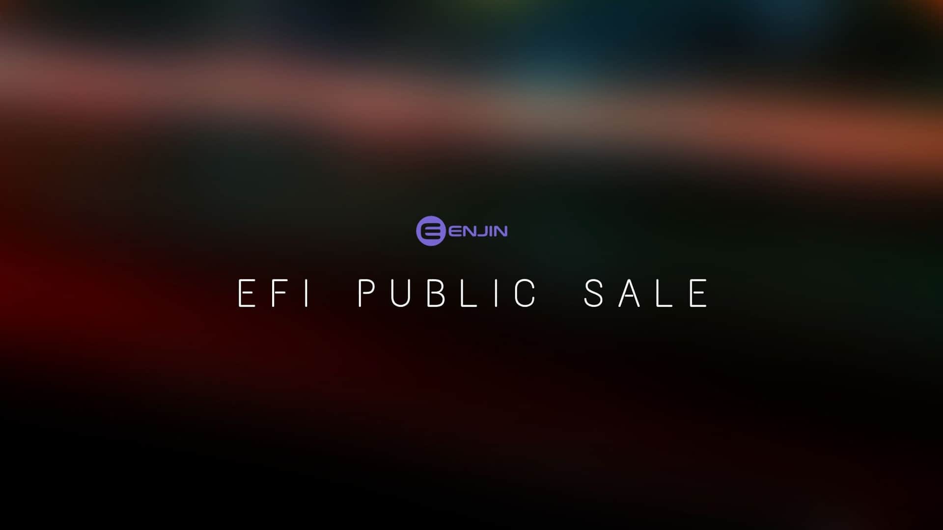 EFI Token Public Sale