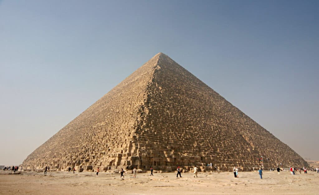 the great pyramid of giza Bountyblok has replaced its centralized randomizer service, and integrated Chainlink VRF and Price Feeds on the Polygon Mainnet for their distribution tools and giveaways. 