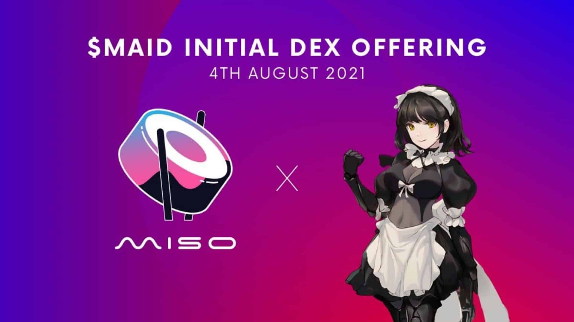 MaidCoin To Launch IDO On SushiSwap’s MISO Platform