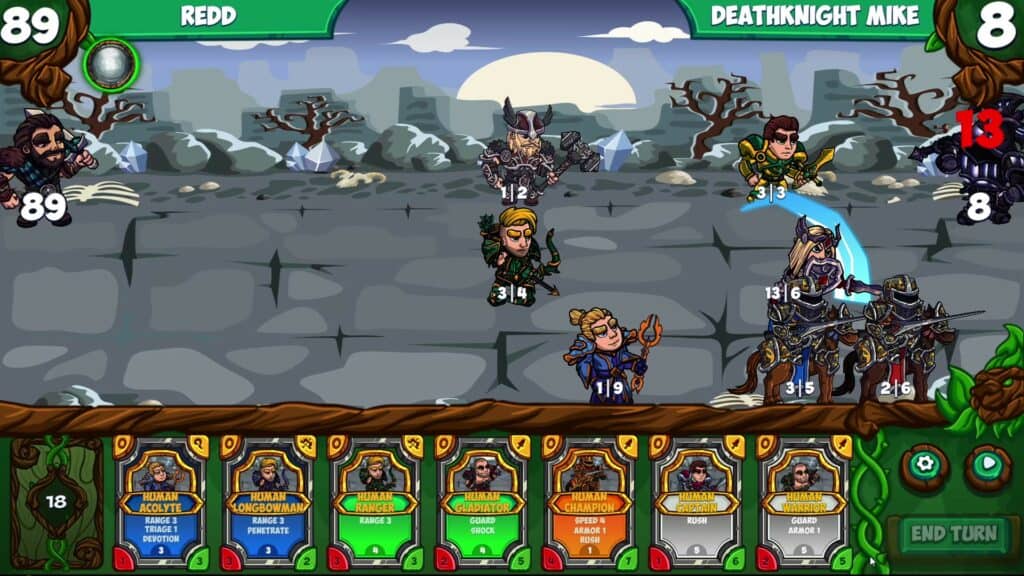 Enchanted This Meltlebrot chats with Nick from Kepithor Studios, founder and developer behind the Enjin powered blockchain cross platform game, Kingdom Karnage. It's described as a turn-based, animated combat game where you choose your deck, conquer faction campaigns, explore dungeons for NFT rewards, and revel in the glory of PvP.