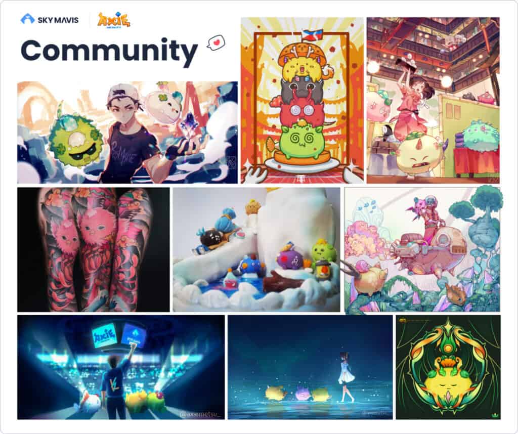 axie community images Axie Infinity Breaks Barriers, Now Valued at  Billion