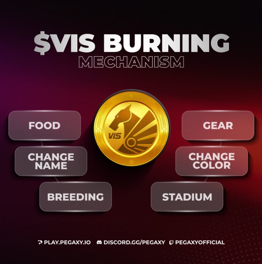 VIS burning mechanism