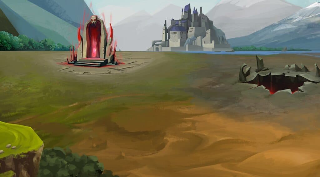 Illustration from the ucpming MMO game by Core Loop