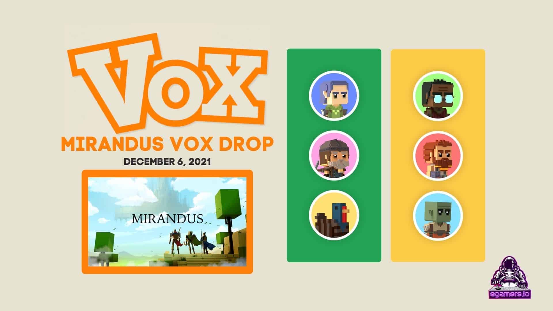 Mirandus VOX Drop