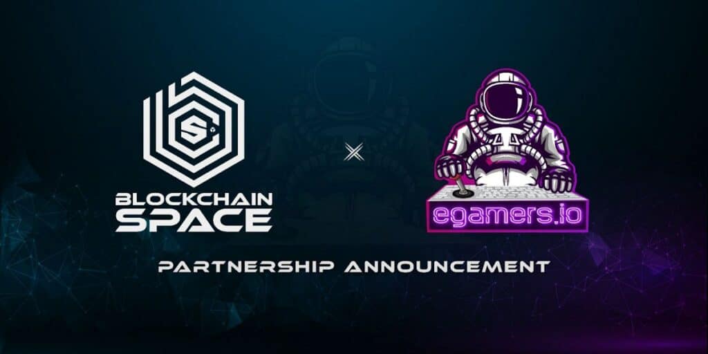 eGamers x BlockchainSpace partnership.