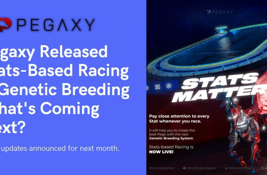 Pegaxy Released Stats-Based Racing & Genetic Breeding – What’s Coming Next?