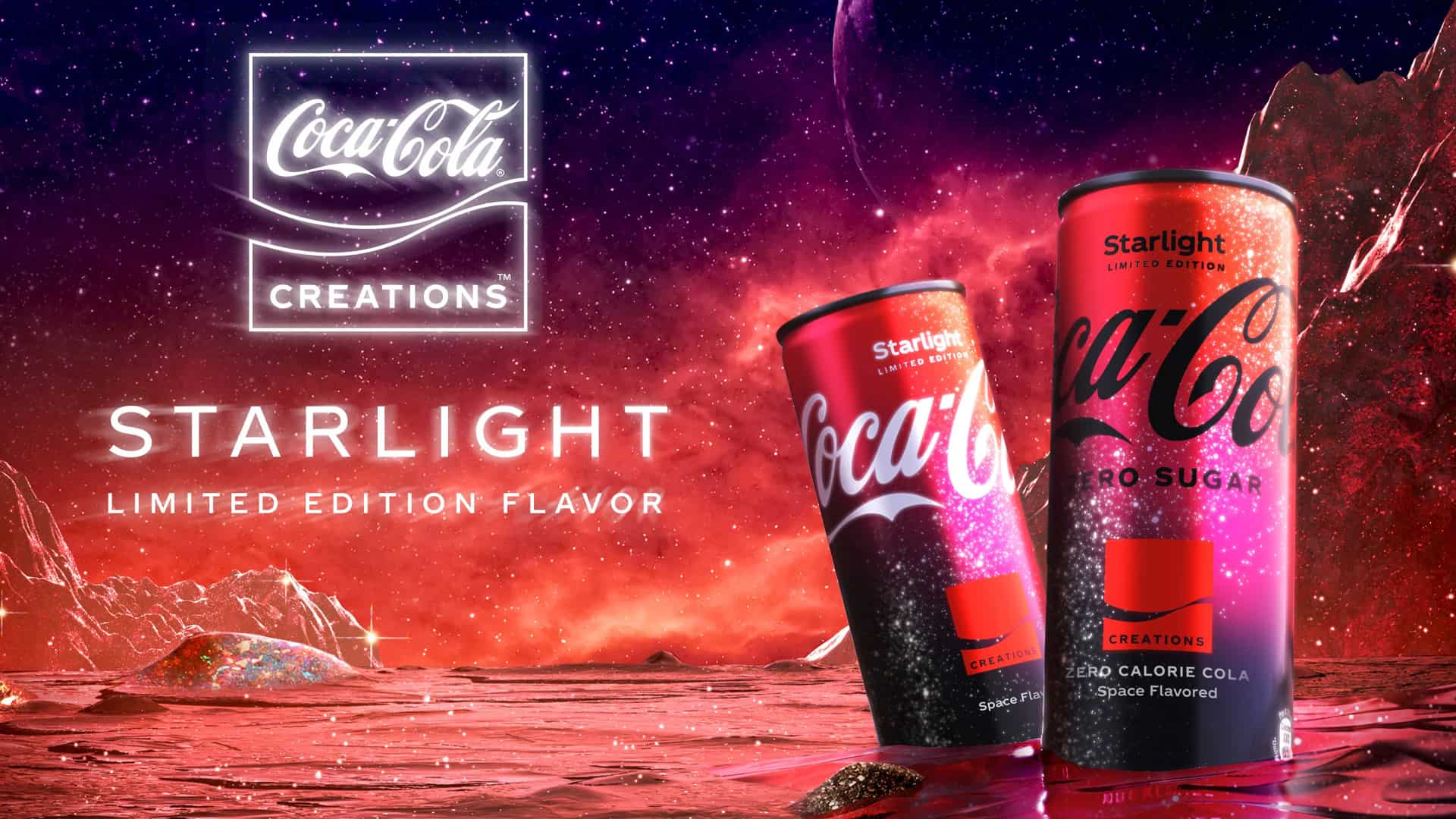 Coca Cola Starlight NFT Cans