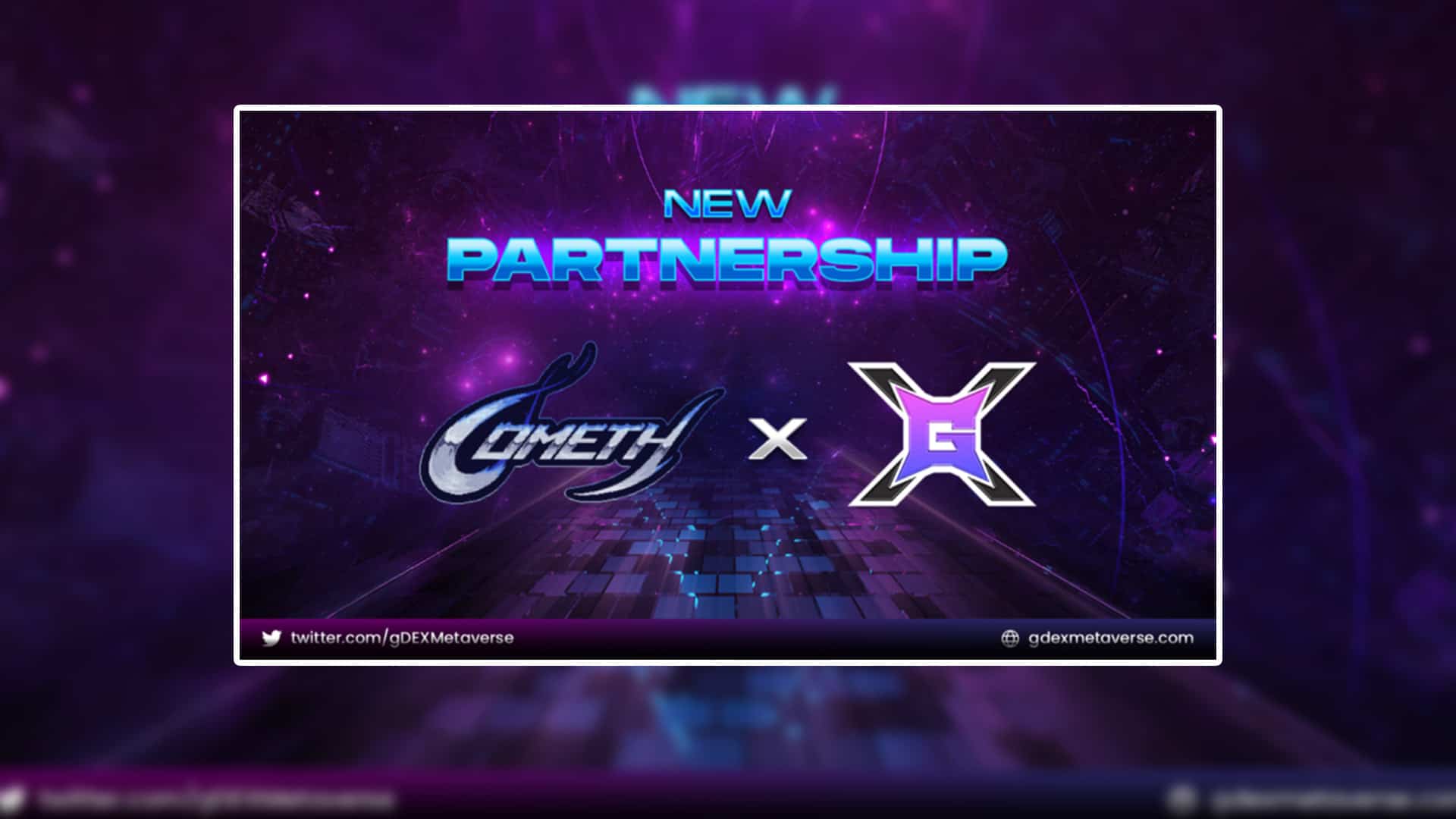 gDEX Cometh Partnership