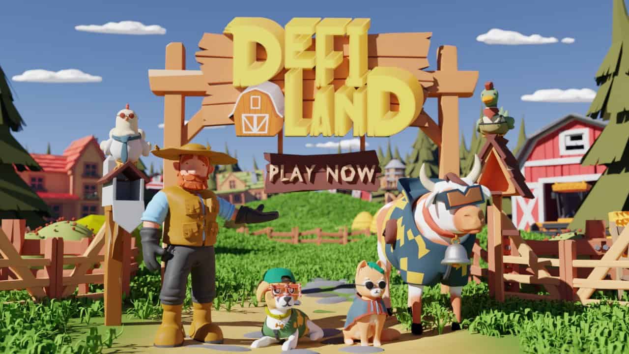 DeFi Land Launches Its First Play-and-Earn Game 