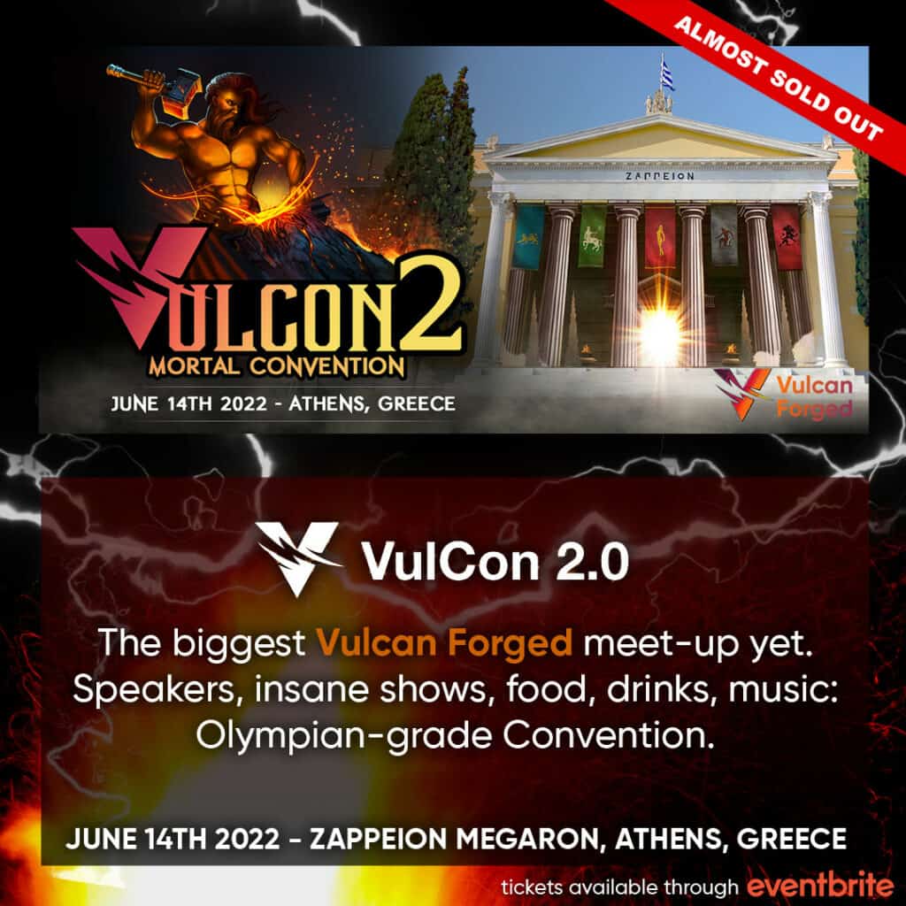 image 4 Get Ready For VulCon 2.0 Conference In Athens, Greece, surrounded by the Ancient mesmerizing views of the Acropolis and mythical remains of temples dedicated to the old gods. 
