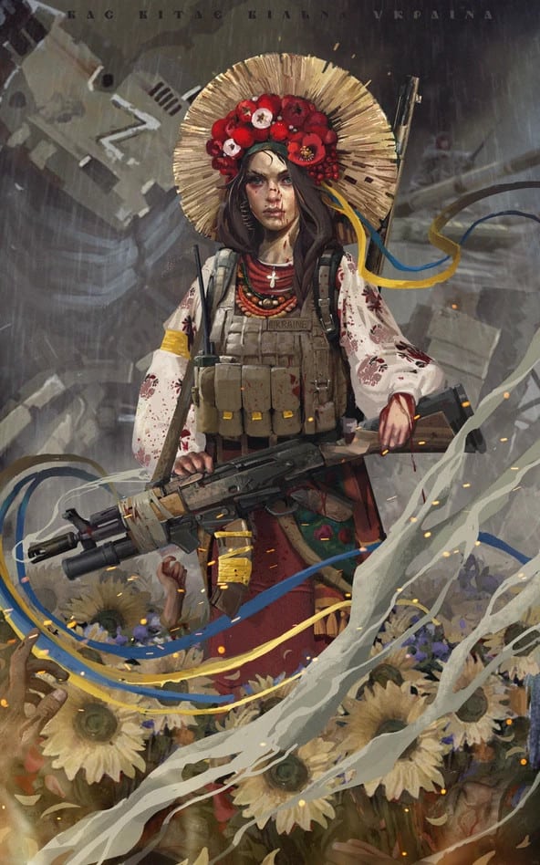ukranian nft 4 Ukraine’s top digital artists are selling War-Themed digital art to collect funds to support medical aid for their soldiers. 