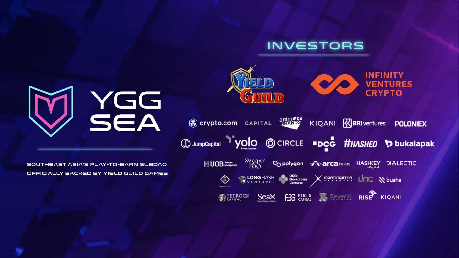 YGG SEA Raises M and Announces a $SEA IDO…