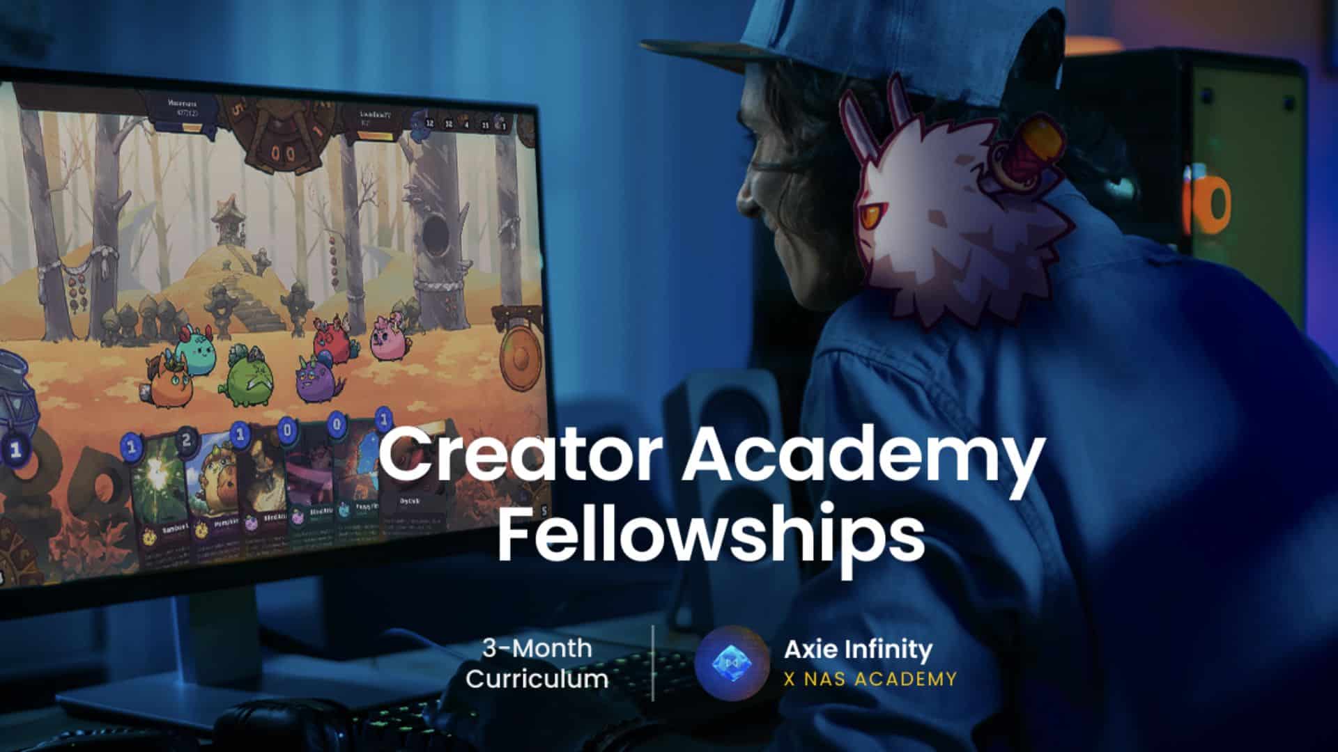 Nas Academy Launches Axie Infinity Creator Fellowship Program - eGamers ...