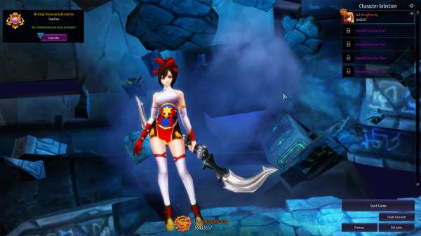 customize character kritika global Log in to the game and click the button to select the character you want.