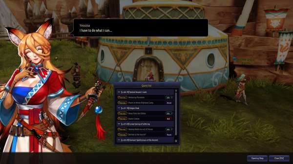 daily acquisition list Quests are deeply related to character growth and story progression.