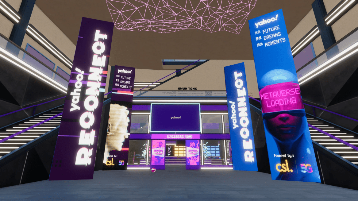 yahoo concert Yahoo has launched a test project as the brand joins the metaverse race. The test project is a virtual concert in Decentraland. 