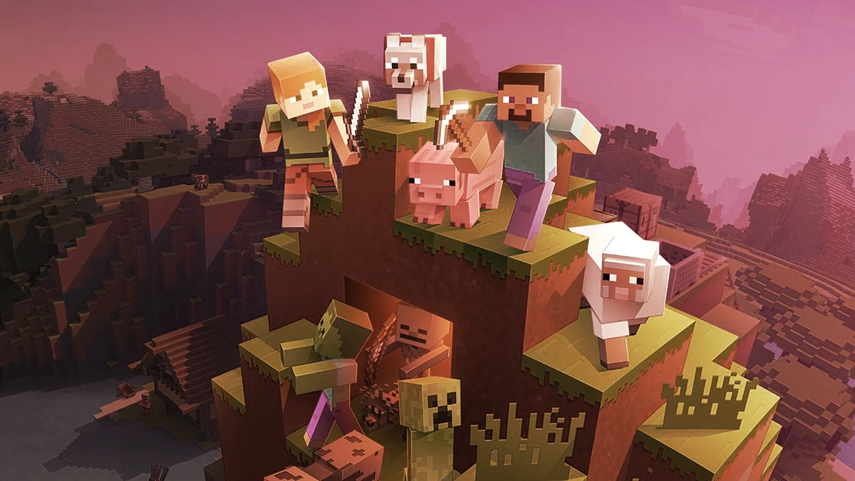 minecraft banner gID 4.jpg Edit: Title changed from Microsoft to Mojang to reflect the story more accurately. Mojang is part of Microsoft and the developers of Minecraft.