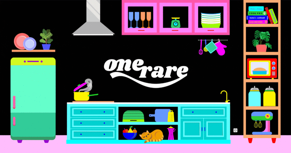 onerare review kitchen gif Welcome back friends! Today we have the pleasure to present you the OneRare Review, the world's first food metaverse aka the Foodverse!