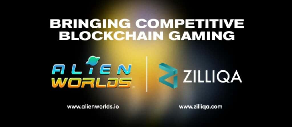Alien Worlds x Zilliqa Blockchain 1024x447 1 Zilliqa has announced its partnership with the blockchain game Alien Worlds. Zilliqa is a layer-1 smart contract blockchain network, while Alien Worlds is one of the most popular blockchain games on the planet.