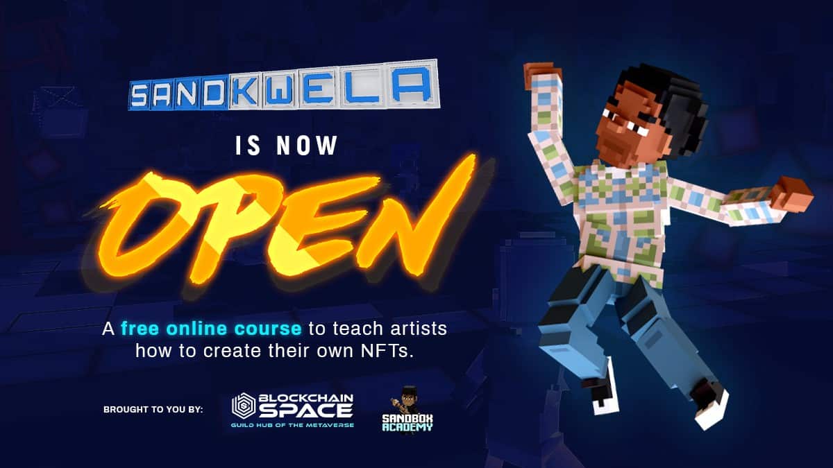 BlockchainSpace X Sandbox Academy Launch the SandKwela Online Course