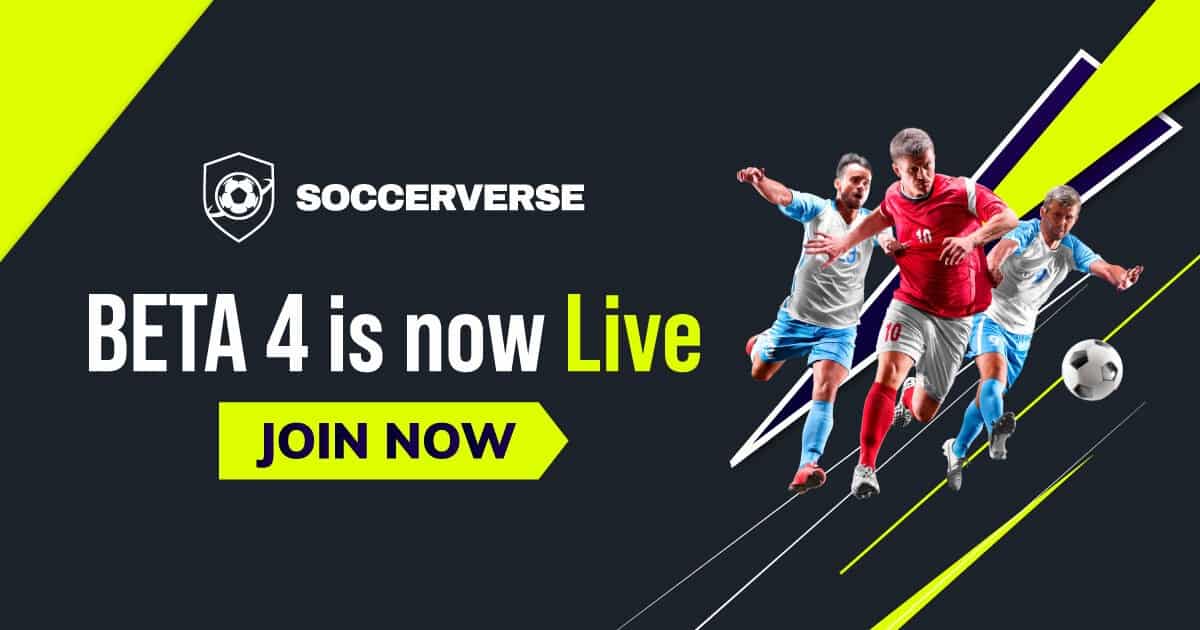 SoccerVerse Beta 4 Is Live On Polygon Mainnet