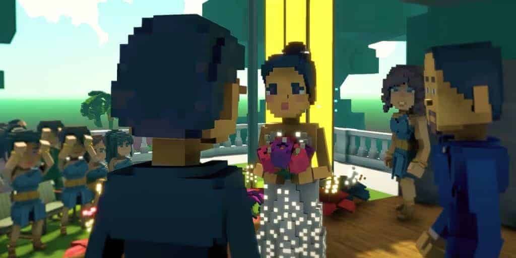 The First Metaverse Wedding Occured in The Sandbox