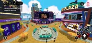 Decentraland gameplay screenshot 1 – Casual crypto game on Ethereum