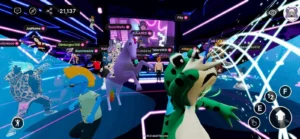 Decentraland gameplay screenshot 3 – Casual crypto game on Ethereum