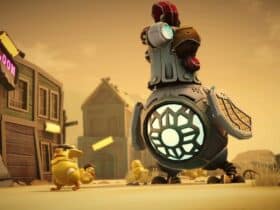 maxresdefault 32 The video is based in a village with a silent wild west background, showing some robotic-style chickens living their ordinary lives. Then a larger and more powerful chicken represented as "The Enemy" approaches the village. "Are you ready to defend?" is Gala Games' slogan.