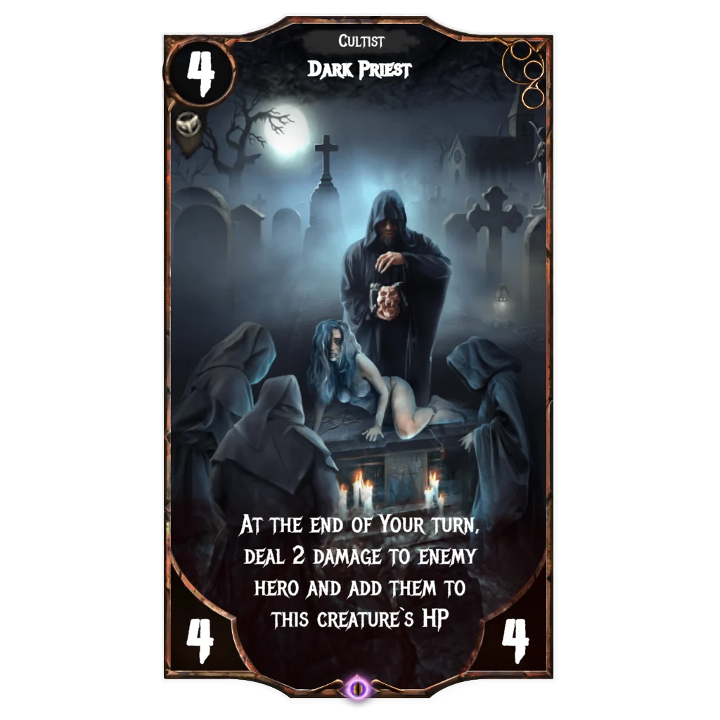 Dark Country gameplay screenshot 1 – Card crypto game on Flow