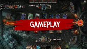 Dark Country gameplay screenshot 4 – Card crypto game on Flow