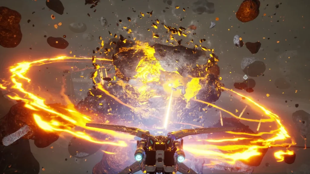 Phantom Galaxies gameplay screenshot 1 – Sci-Fi crypto game on Polygon