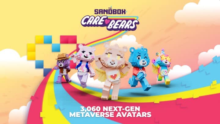 care bears avatars the The Sandbox, a virtual reality world with hundreds of exciting user experiences, revealed on Nov. 11 a new Sandbox NFT collection called Care Bears.