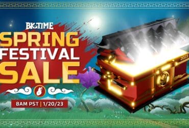 Big Time: Spring Festival Sale to Start Today at 8 AM PST