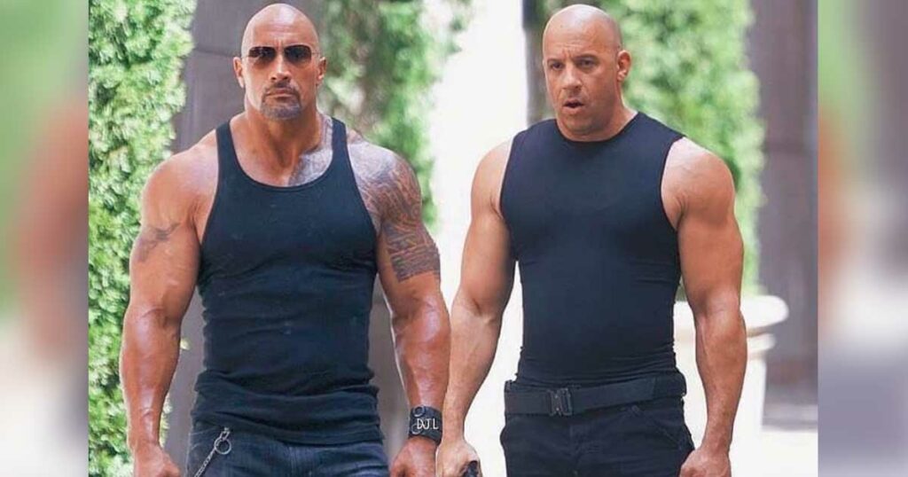 vin diesel the rock Howdy egamers? I hope you are having a great day. Gala Games, a blockchain-based gaming studio that recently acquired a mobile gaming studio with over 20M users, announced via its discord server that it is currently working with the Rock (aka Dwayne Johnson) and Mark Wahlberg for two films.