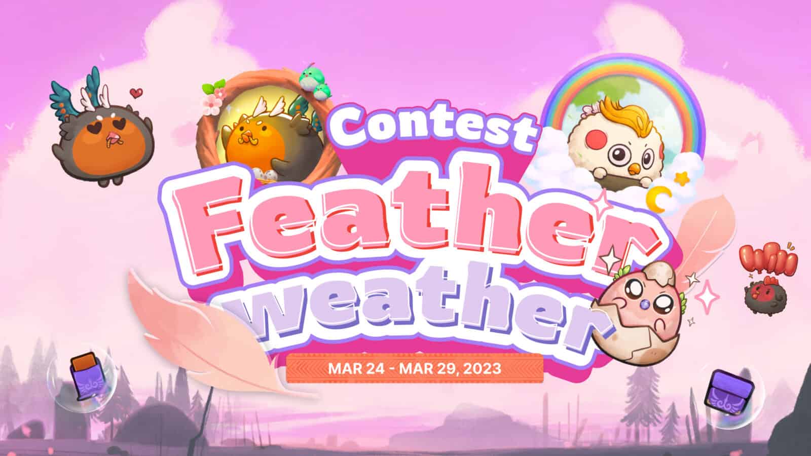 Celebrate the Ending of Axie Infinity Season 3 Epic Era With the Feather Weather Contest