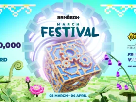 The Sandbox, a virtual world and metaverse game, announced yesterday, Mar. 8, the launch of the March Festival event with over $1M in SAND rewards!