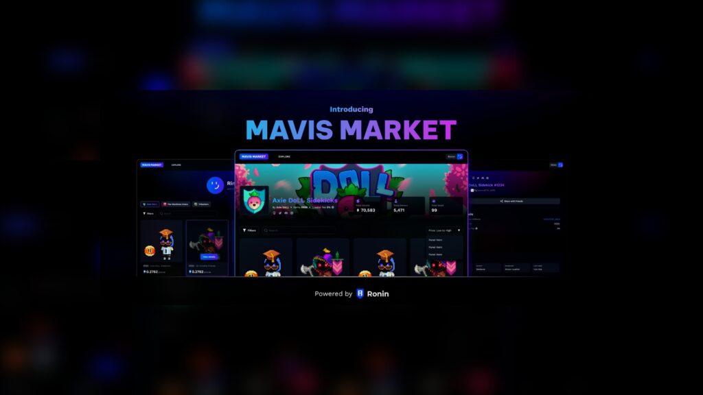 Mavis Market: A Revolutionizing NFT Marketplace Emerges on Ronin Blockchain