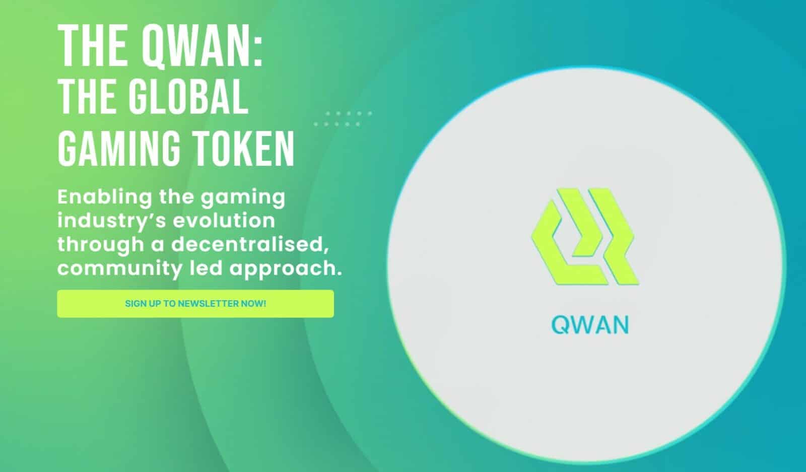 Decentralized Gaming Platform QWAN Launches Its Native Token on Ethereum