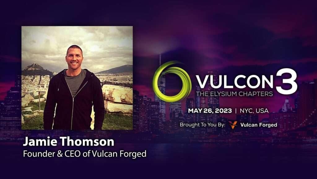 vulcon3 the elysium chaptersjamie thomson The anticipated Vulcon3: The Elysium Chapters conference by Vulcan Forged was completed yesterday, May 27th, in New York, USA. Lots of renowned speakers participated, with famous Canadian TV Personality Kevil O'Leary and SkyBridge Capital CEO, and Founder, Anthony Scaramucci stealing the show.