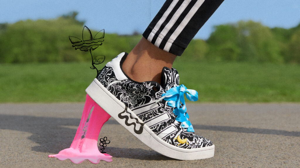 Fyg2LNZXoAE1z6C Adidas Originals, the prominent global fashion brand, is promoting its involvement in the NFT (non-fungible token) space.  The company recently announced a partnership with digital artist FEWOCiOUS to introduce a new generation of 
