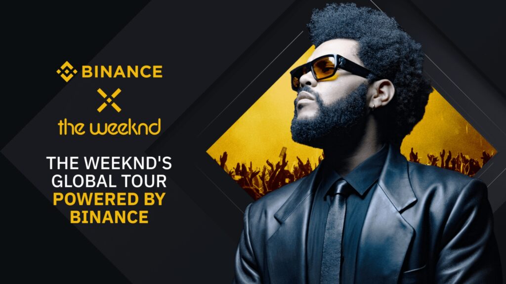 The Weeknd Partners with Binance to Unveil Interactive Metaverse Tour Experience
