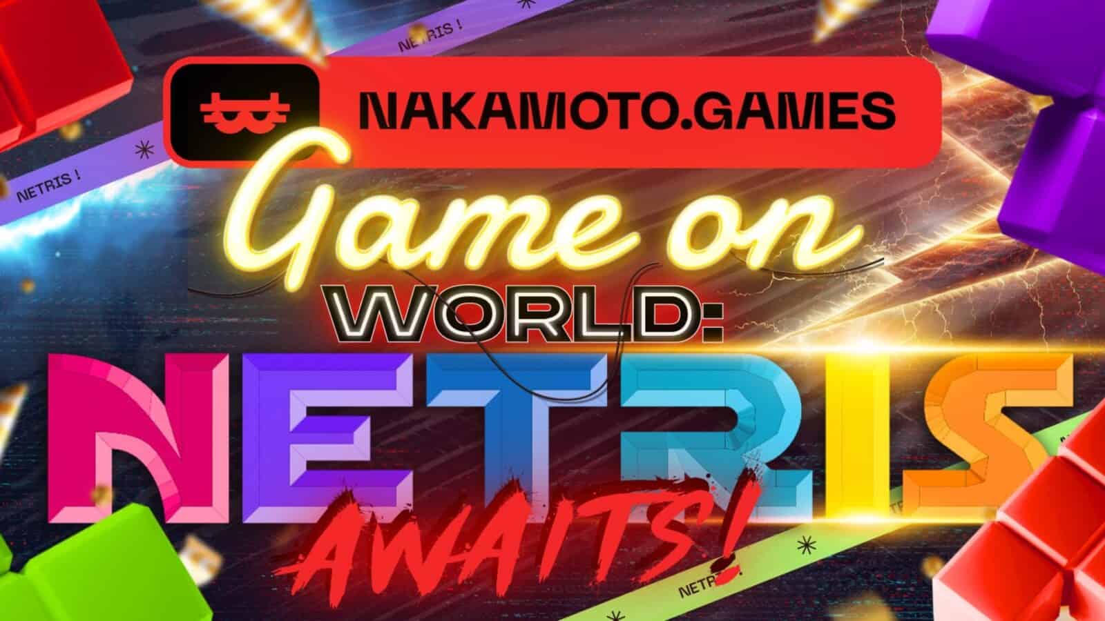 Nakamoto Games Unveils NETRIS World Challenge