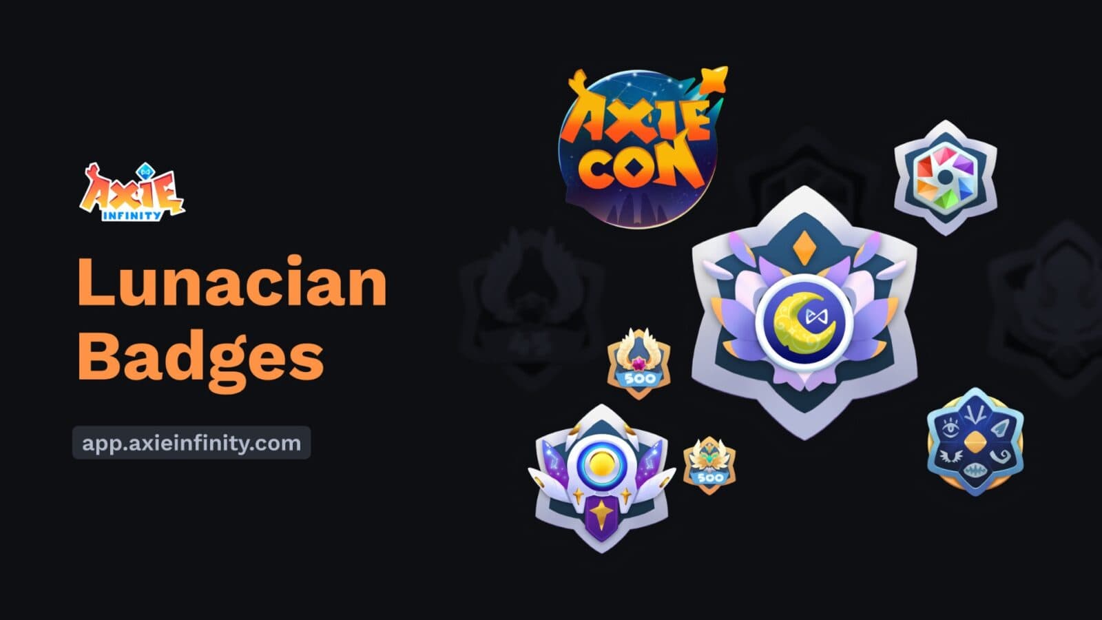 Axie Infinity Celebrates by Announcing Lunacian Badges