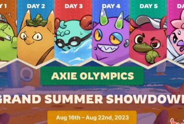 Axie Olympics: Six Days, Six Contests, Grand Prizes Await!